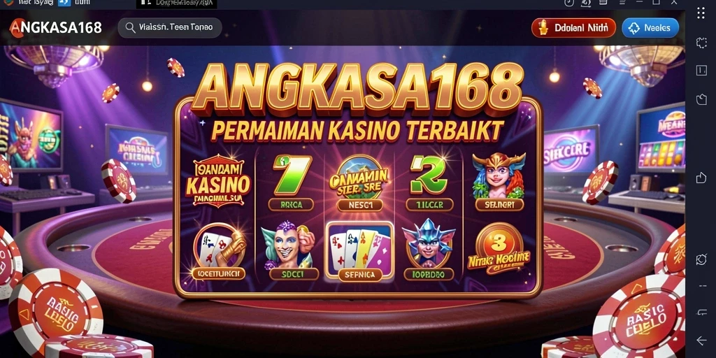 Tampilan gameplay seru dalam ANGKASA168 yang memikat pemain.