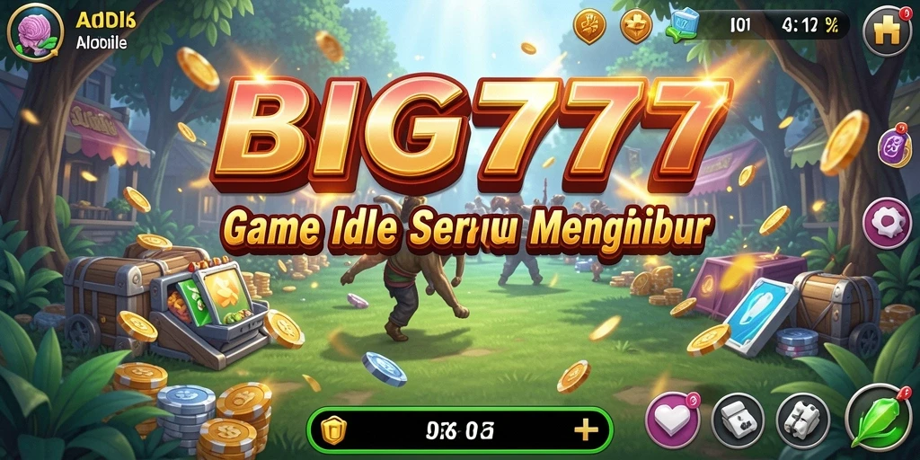 Tampilan gameplay Idle yang menawan dan interaktif.