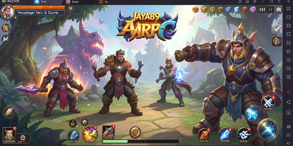 Gameplay seru JAYA89 dalam petualangan ARPG yang mendebarkan.