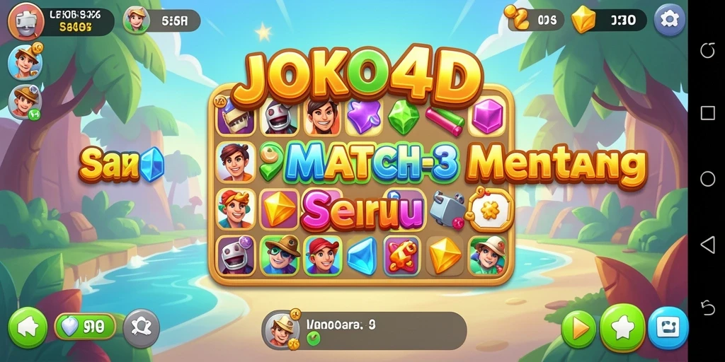 Screenshot JOKO4D dengan gameplay seru dan grafis menawan.