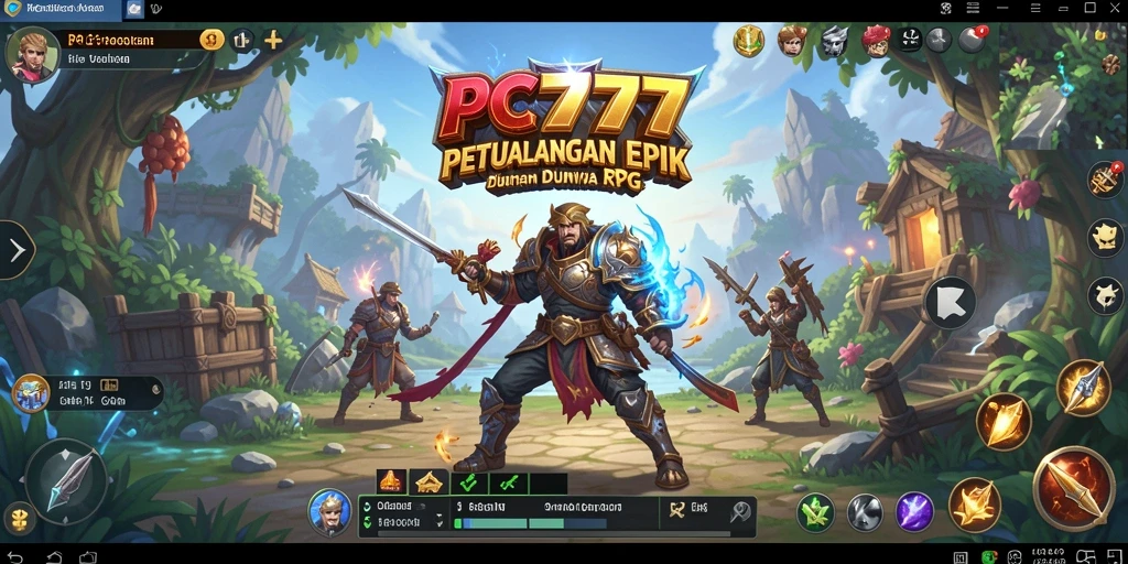 Gameplay menakjubkan dalam dunia RPG yang luas.