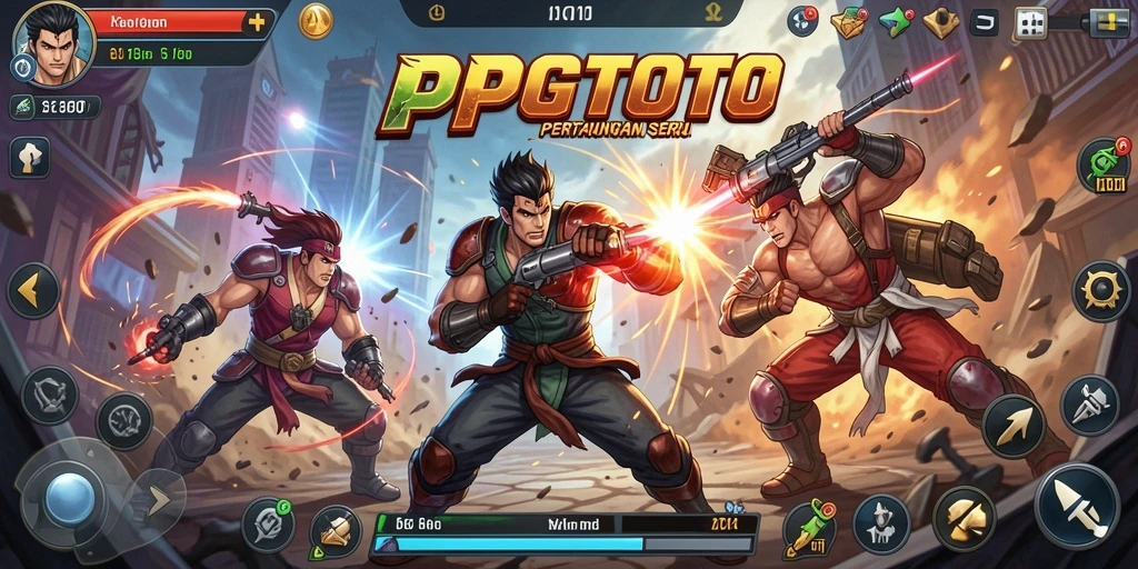 Tampilan gameplay PGTOTO yang mendebarkan dan penuh aksi.