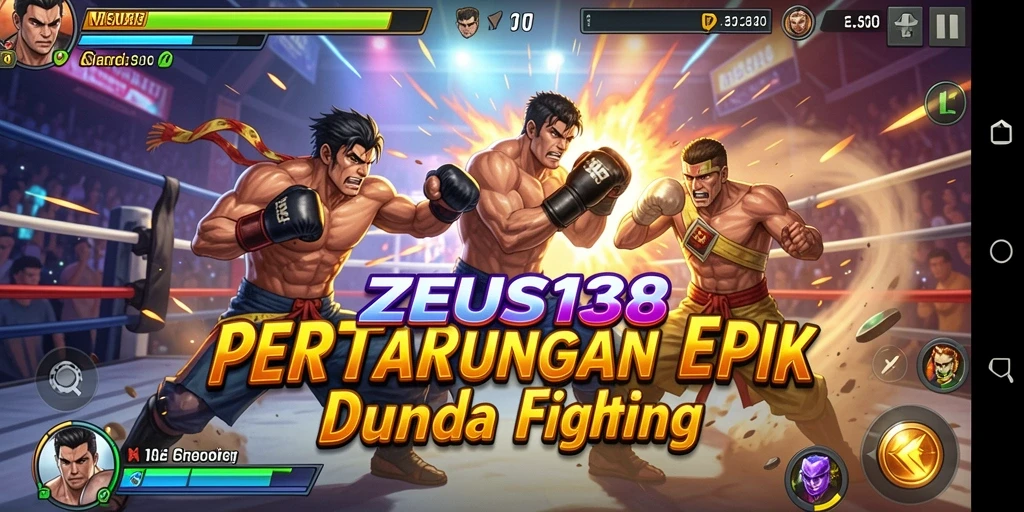 Screenshot ZEUS138 menampilkan aksi pertarungan yang mendebarkan.
